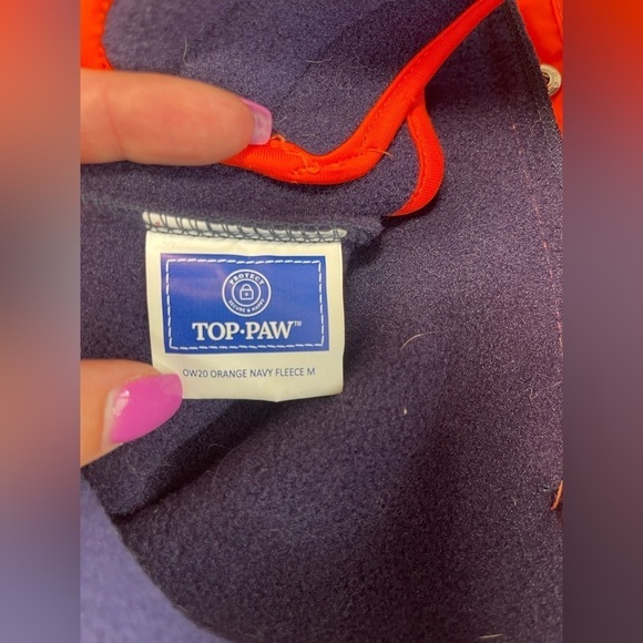 Top Paw Doggie Jacket. Size medium - Picture 3 of 3